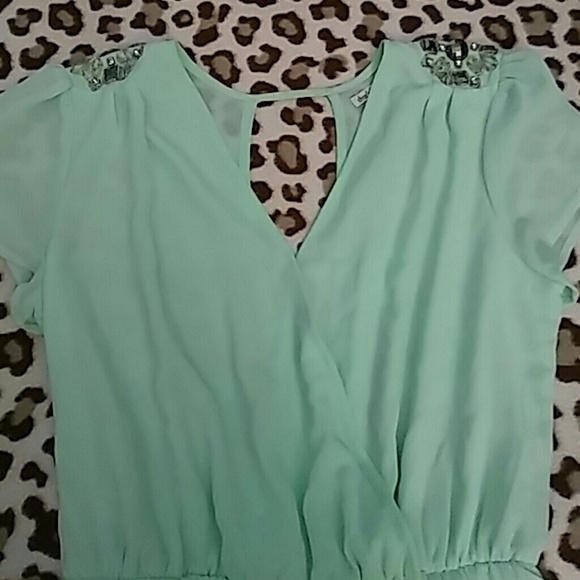 Open Back Romper - Picture 2 of 4